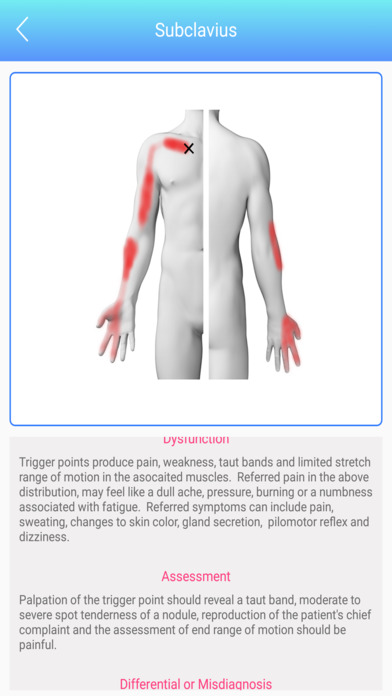 Referred Pain Index screenshot 4
