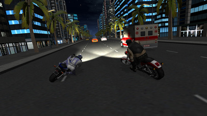 Motorcylce Racing in 3D City screenshot 3