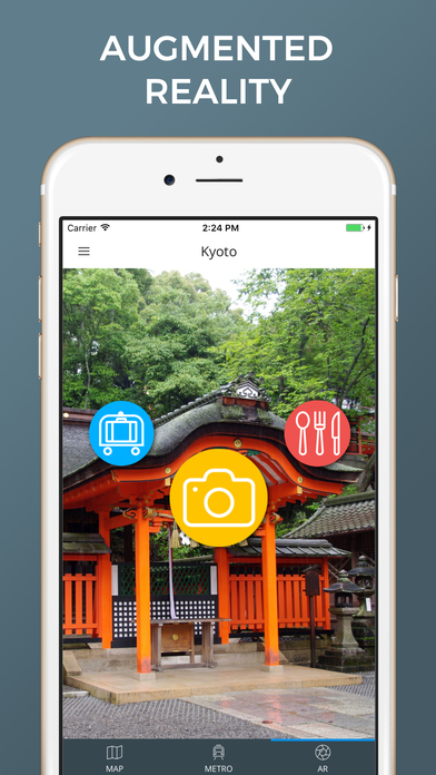 Kyoto city maps screenshot 2