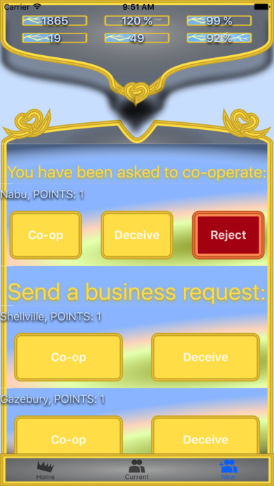 CoopOrSteal - Do you help or deceive your fellows? screenshot 3