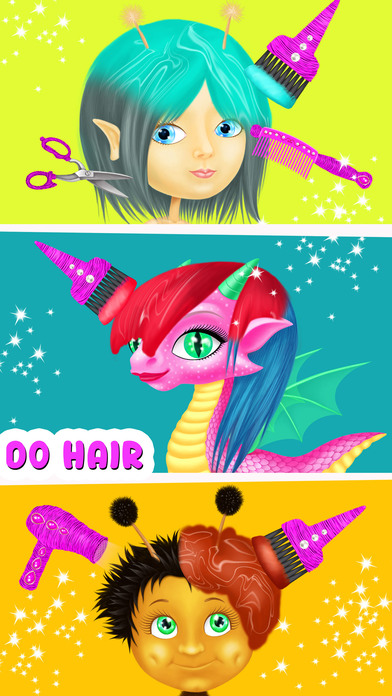 Fairyland 4 Meadow Princess - Makeup & Hair Salon screenshot 2