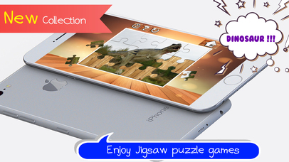 Dinosaur jigsaw puzzle games for toddlers and baby screenshot 3