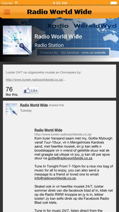 Radio World Wide screenshot 3