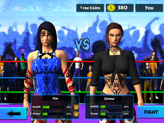 Wreslting Women Fight - Real Wrestlers Revolution для iPad