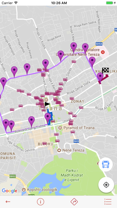 Tirana Public Transport screenshot 4