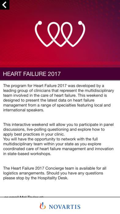 Novartis Heart Failure 2017 screenshot 2
