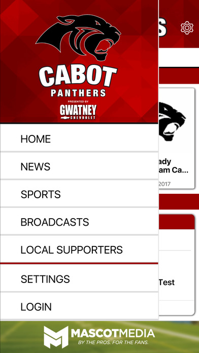Cabot Panthers Athletics screenshot 3