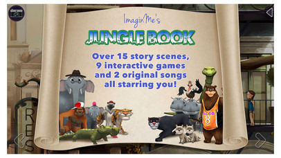 ImaginMe Jungle Book 앱스토어 스크린샷