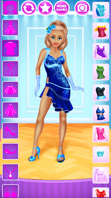Dancer Dress Up - games for girls screenshot 4