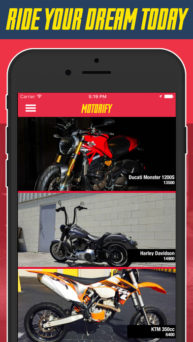 MOTORIFY - Buy Sell New Used Motorcycles Cheap screenshot 2