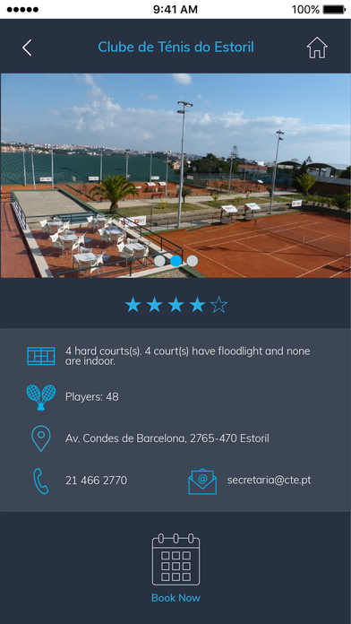 Tietennis - Booking Courts screenshot 2