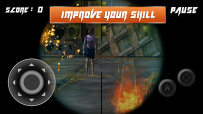 3D Strike: Zombie Headshot screenshot 2