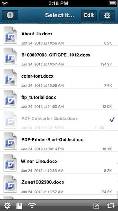 PDF To Word Pro - Convert PDF to Microsoft Word screenshot 3