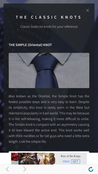 How to Knot A Tie screenshot 2