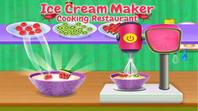 Ice Cream Maker Cooking Restaurant screenshot 2