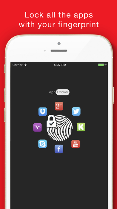 APP LOGIN - Touch Key & Fingerprint Password Lock screenshot 2