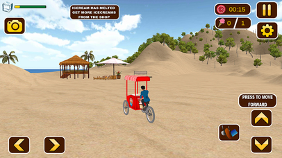 Ice Cream Beach Delivery Simulator screenshot 3