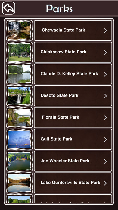 Alabama National & State Parks screenshot 3