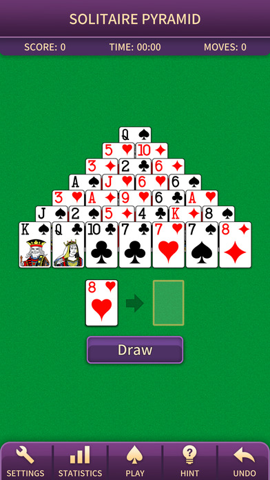 Screenshot 1 Pyramid. Classic card game