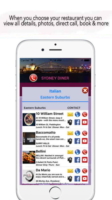 Sydney Diner screenshot 3
