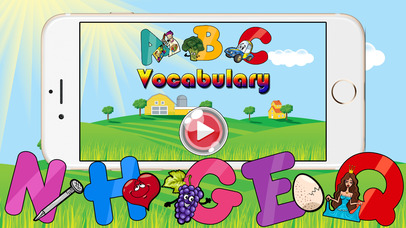 ABC vocabulary,language learning toddler kids game screenshot 2