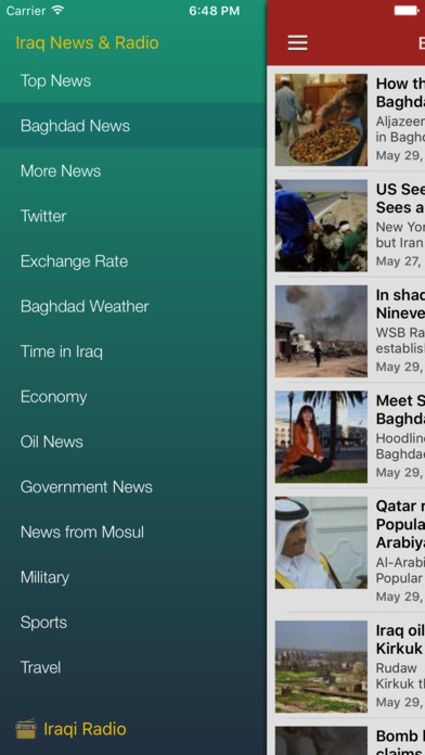 Iraq News in English Today & Iraqi Radio screenshot 2