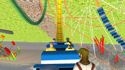 Crazy Roller Coaster 3D Ride Game screenshot 2