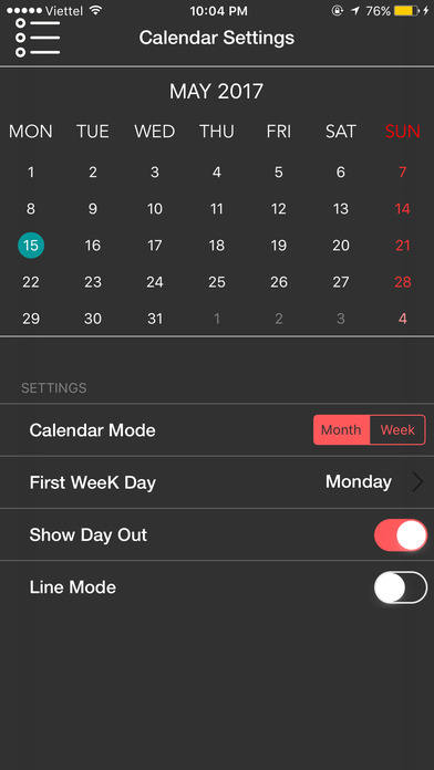 Calendar - Calendar Widget screenshot 2