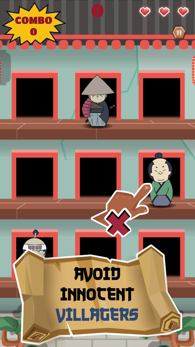 Samurai Whacker : Smash the Samurai and Ninja screenshot 3