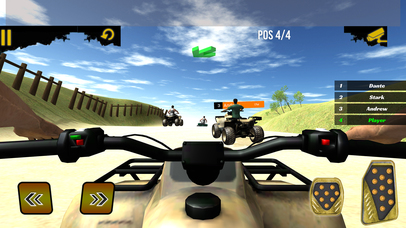 Desert Racing Quad Power Bike screenshot 3