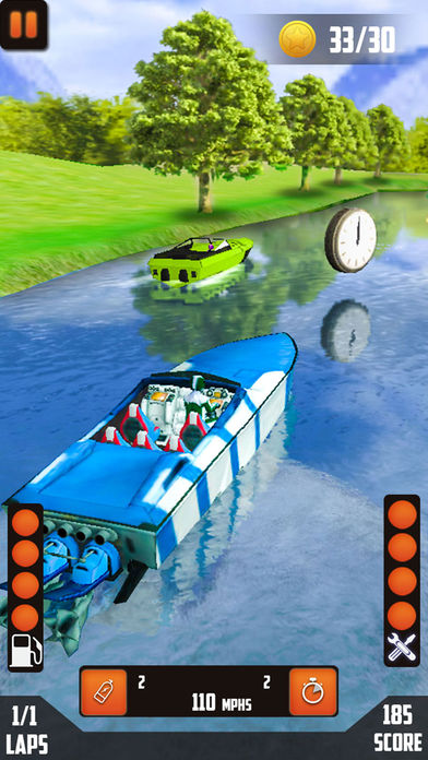 Turbo speed jet Boat Stunt drive screenshot 4