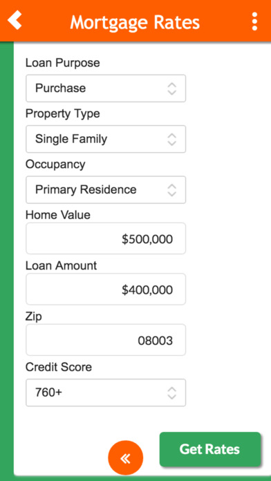 Mortgage Rates App screenshot 2