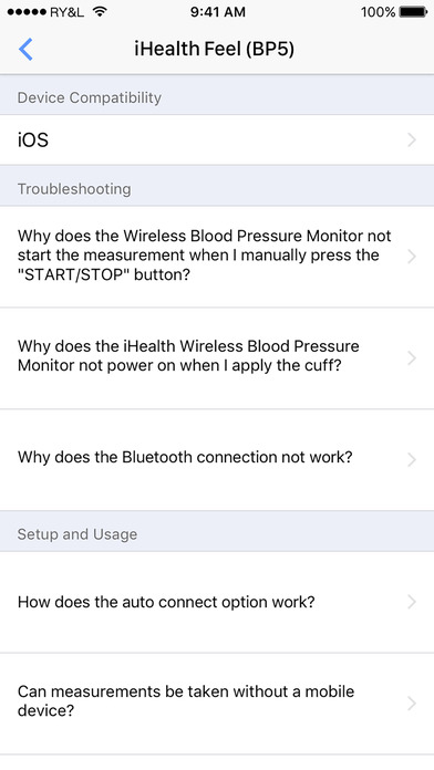 Connect App for iHealth Next screenshot 2