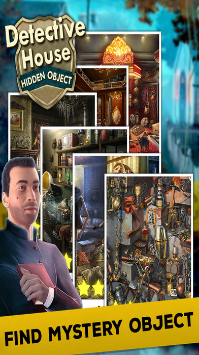 Detective House - Hidden Object screenshot 4