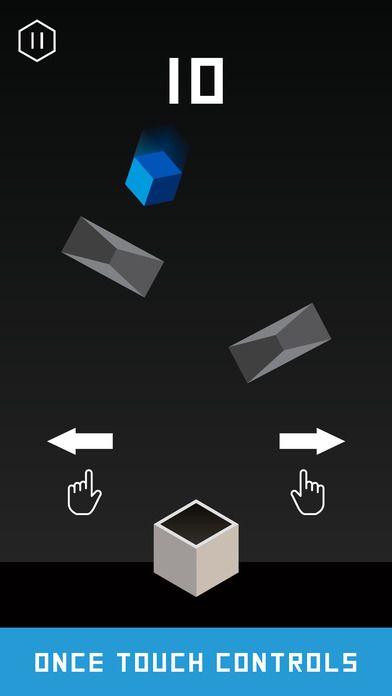 Cube Catcher - Catch The Falling Blocks! screenshot 4