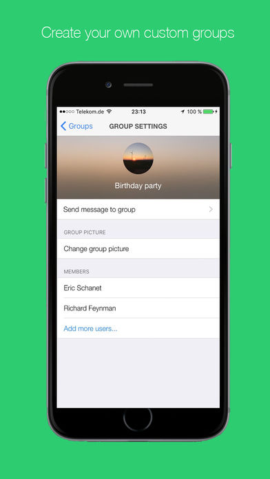LuxChat - stay in touch with your mates! screenshot 4