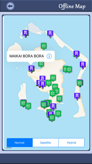 Bora Bora Island Travel Guide & Offline Map screenshot 2