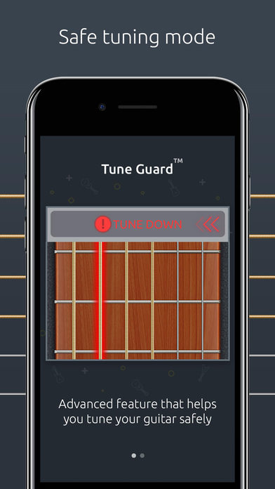 DoubleTune - Tuner for Guitar, Ukulele and Bass screenshot 2
