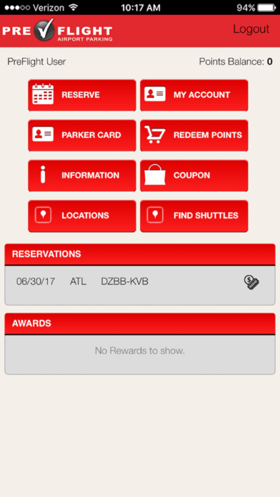 Preflight coupon code