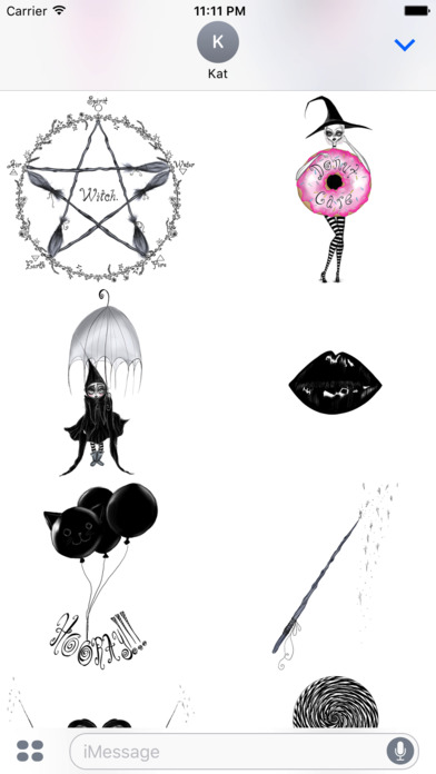 Witchy Stickers screenshot 2