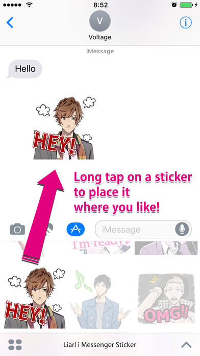 Liar! i Messenger Sticker screenshot 3