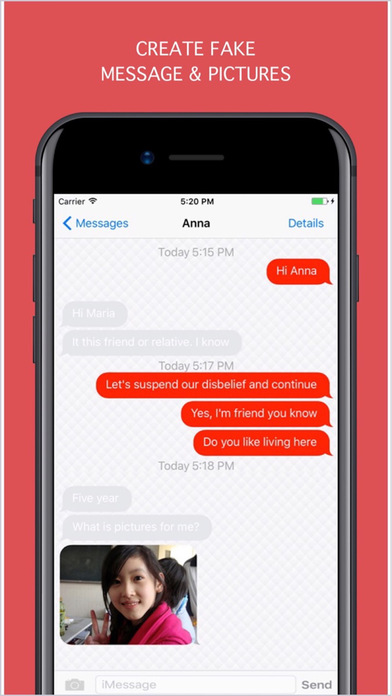 Fake Message - Create Fake Text Message to PRANK screenshot 3