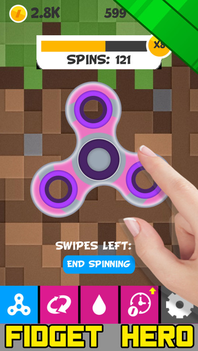 Fidget hero - spin it and win it! screenshot 2