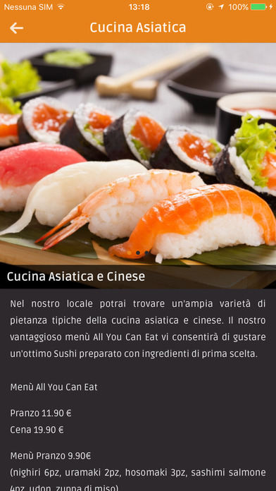 Giulia Ristorante Sushi screenshot 2