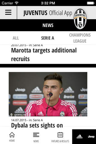 Juventus screenshot 2