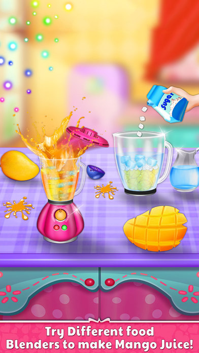 Fruit Juice Maker - Mango Milkshake Making screenshot 2