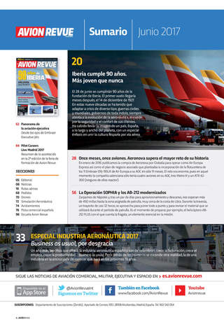 Revista Avion Revue Int - ES noticias de aviación screenshot 2
