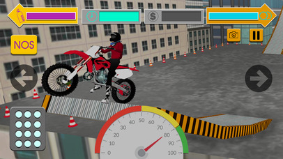 city rooftop stunt-s: bike rider screenshot 3