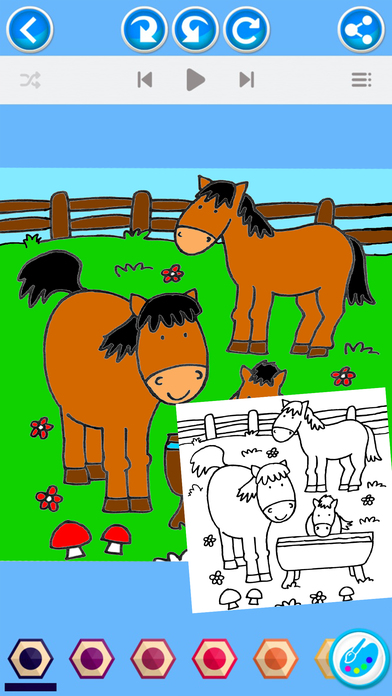 Pony Coloring Book – My Colouring Pages for Adults screenshot 3