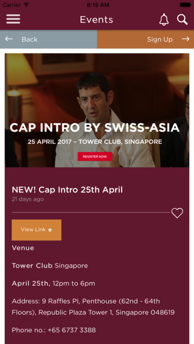 SwissAsia Research App screenshot 4